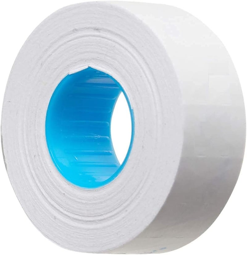 Veltec Premium 2212 Pricing Labels for Garvey and Contact 22-6 22-7 22-8 Price Gun - 9 Rolls, 11,000 Labels and Free Inker (White) - Image 2